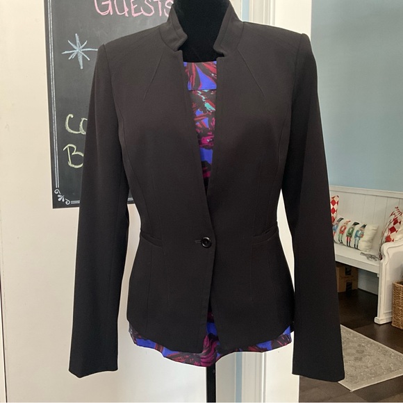 White House Black Market Jackets & Blazers - WHBM Jacket Black Blazer White House Black Market Collarless Fitted Jacket